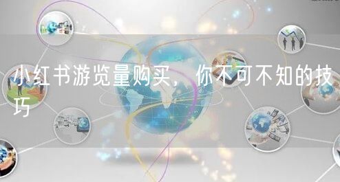小红书游览量购买，你不可不知的技巧