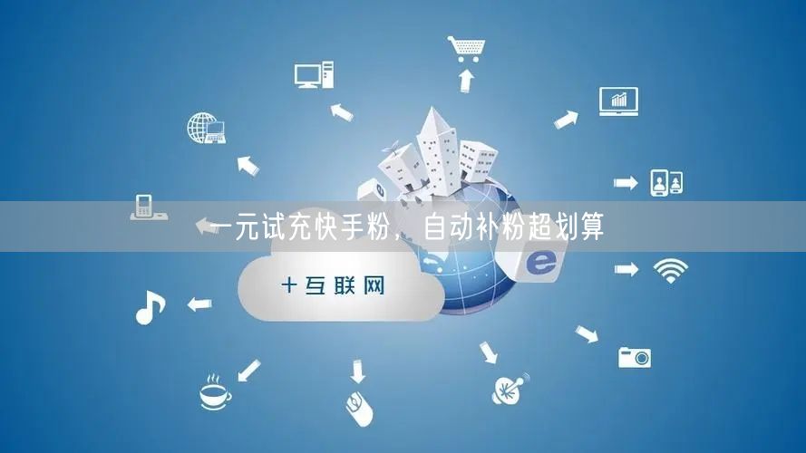 一元试充快手粉，自动补粉超划算