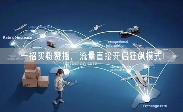 一招买粉赞播，流量直接开启狂飙模式！