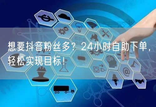 想要抖音粉丝多？24小时自助下单，轻松实现目标！