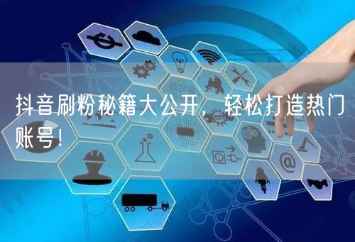抖音刷粉秘籍大公开，轻松打造热门账号！