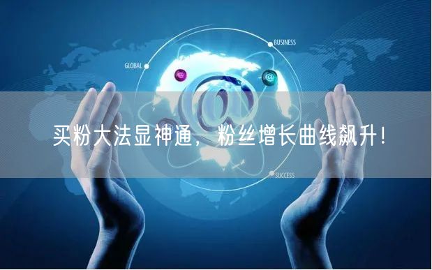 买粉大法显神通，粉丝增长曲线飙升！