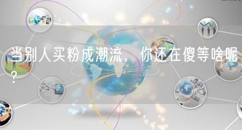 当别人买粉成潮流，你还在傻等啥呢？