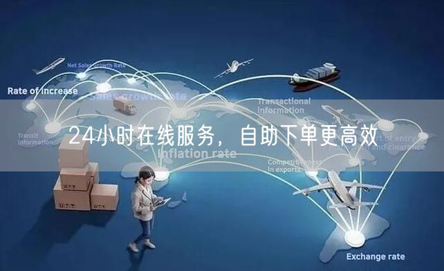 24小时在线服务，自助下单更高效