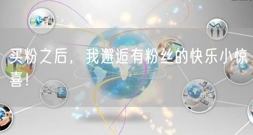 买粉之后，我邂逅有粉丝的快乐小惊喜！