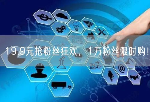 19.9元抢粉丝狂欢，1万粉丝限时购！