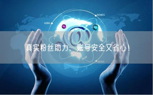 真实粉丝助力，账号安全又省心！