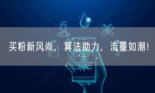 买粉新风尚，算法助力，流量如潮！