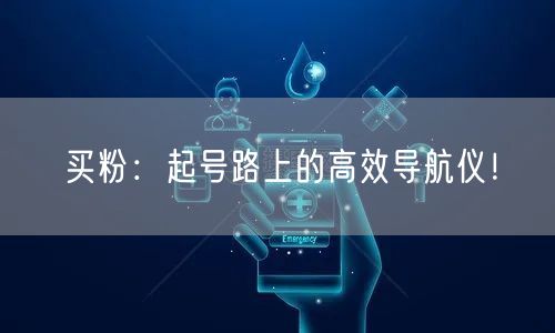 买粉：起号路上的高效导航仪！